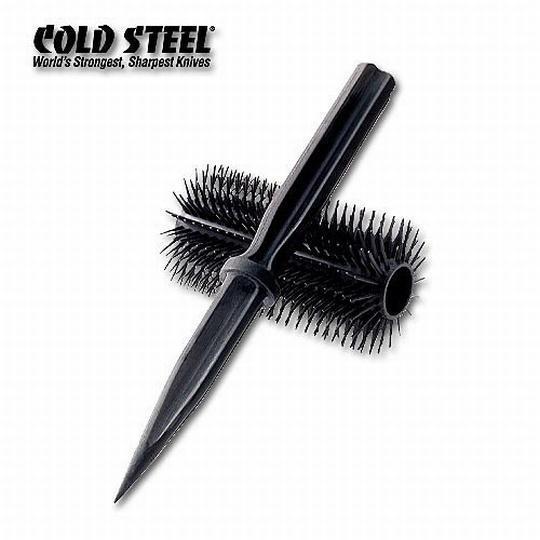 COLD STEEL HONEY COMB HAIR BRUSH  SELF DEFENSE  KNIFE