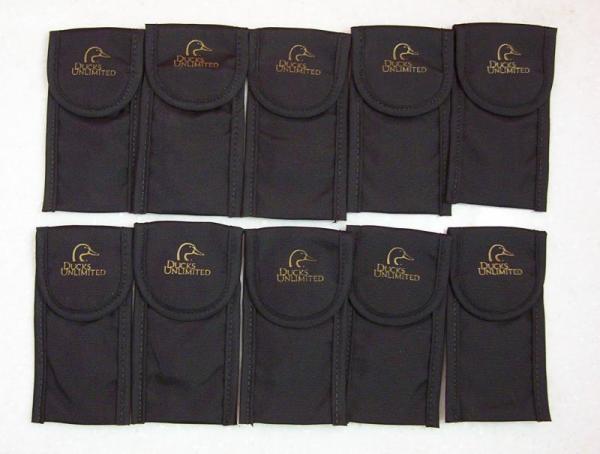 SCHRADE DUCKS UNLIMITED SHEATH CASE LOT OF 10