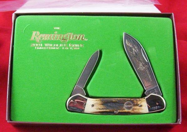 Remington 2001 Limited Edition Wildlife Knife USA NOS Remington 2001 Limited Edition Wildlife Knife USA NOS
