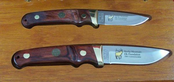 SCHRADE USA RMEF PH1 & PH2 SET SERIAL # SCHRADE USA RMEF PH1 & PH2 SET SERIAL #