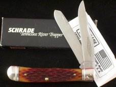 SCHRADE USA  TRT96 Tennessee River Trapper MIB