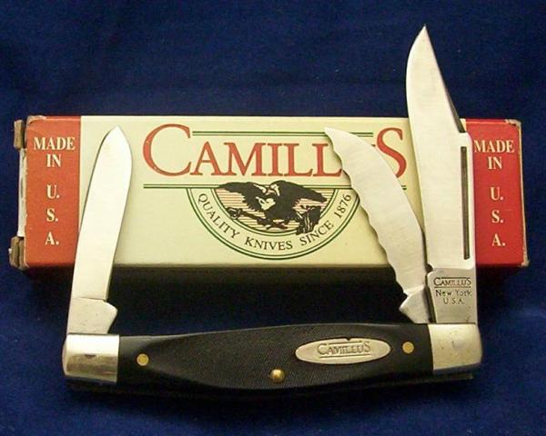 CAMILLUS USA 883 BLACK SAWCUT DELRIN NIB