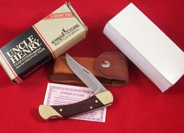SCHRADE USA LB7 NOS NIB SCHRADE USA LB7 NOS NIB
