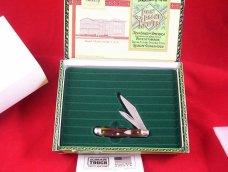 SCHRADE WALDEN USA LOW SERIAL # NIB USA CIGAR BOX CSW722SC ORIGINAL !! 