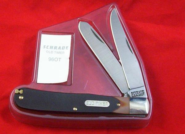 SCHRADE USA 96ot new old stock with magnetic display insert SCHRADE USA 96ot new old stock with magnetic display insert