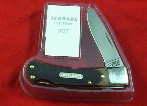 SCHRADE USA 3ot new old stock with magnetic display insert SCHRADE USA 3ot new old stock with magnetic display insert