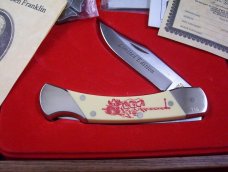 SCHRADE USA  BEN FRANKLIN FIREFIGHTERS LIMITED EDITION SC507 NIB