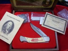 SCHRADE USA  BEN FRANKLIN FIREFIGHTERS LIMITED EDITION SC507 NIB