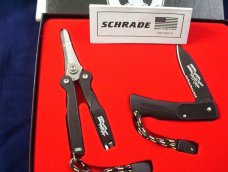 SCHRADE USA NRA STSP22X 2 Pc BOX SET NEW OLD STOCK
