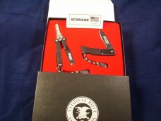 SCHRADE USA NRA STSP22X 2 Pc BOX SET NEW OLD STOCK