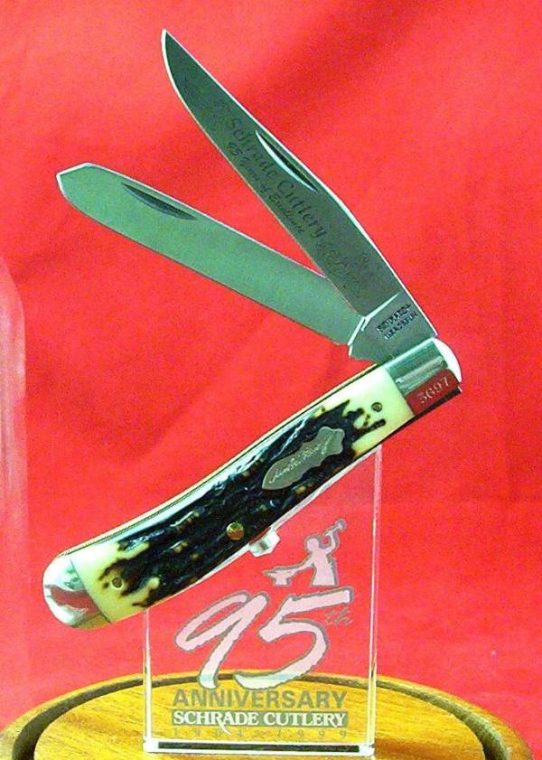 SCHRADE USA 285UH 95TH ANN.NIB WITH DISPLAY SCHRADE USA 285UH 95TH ANN.NIB WITH DISPLAY