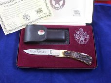 SCHRADE USA 5UH TEXAS RANGER  1 OF 5OOO NIB