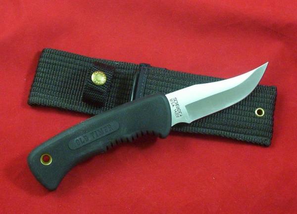 SCHRADE USA 142OT BLACK HANDLE NOS SCHRADE USA 142OT BLACK HANDLE NOS