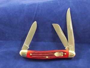 Schrade Walden Stockman Jigged bone CAMILLUS USA MADE