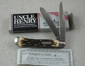 Schrade USA 285UH Pro Trapper,New Old Stock