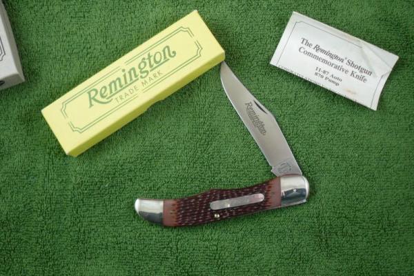 Camillus made Remington Shotgun Commemorative. Model R870. 5 1/4