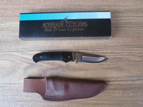 SCHRADE USA PH2 BLACK WALNUT NIB SCHRADE USA PH2 BLACK WALNUT NIB