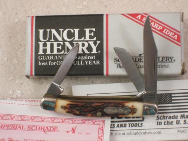 SCHRADE USA 807UH MINT IN THE BOX SCHRADE USA 807UH MINT IN THE BOX