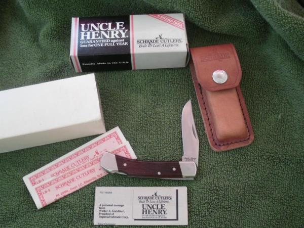 Schrade USA Uncle Henry lb5 made in USA