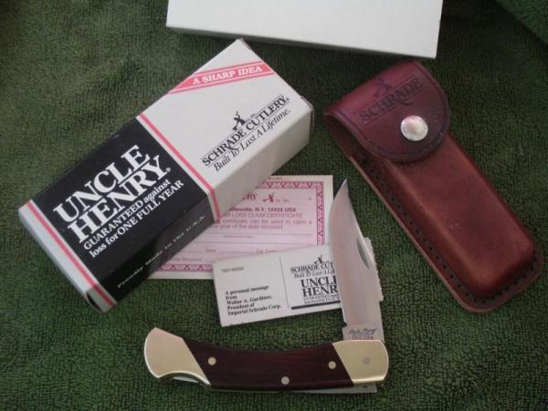 Schrade USA Uncle Henry LB7 made in USA Schrade USA Uncle Henry LB7 made in USA