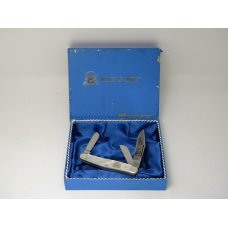Edge Mark Solingen Germany History of Cutlery Knife Grinding Pearl Stockman Knife in Box