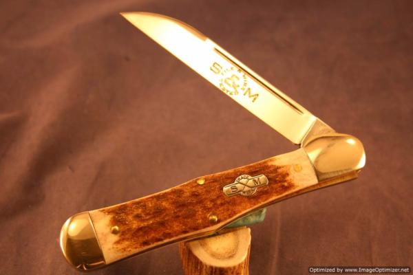 Schatt & Morgan #83 File & Wire Jumbo Whittler. Factory Sample 1 of 16.   #936