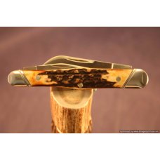 Tuna Valley Cutlery Burnt Stag Carpenter Whittler. #473