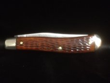 Vintage Schrade Walden 294 Trapper Red Bone
