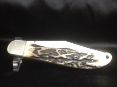 Schrade Walden 250T with sambar stag