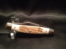 Schrade USA 80T Custom Elk Stag Unused,