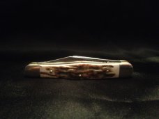 Camillus Model 72 Whittler, Custom Elk Stag Unused