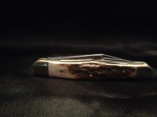 Camillus Model 72 Whittler, Custom Elk Stag Unused