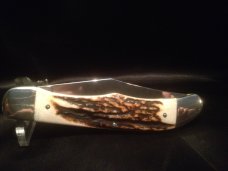 Schrade+ USA 1250T, Beautiful Sambar Stag
