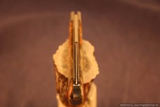Todd Davison Custom California Buckeye Burl Folder. #1486