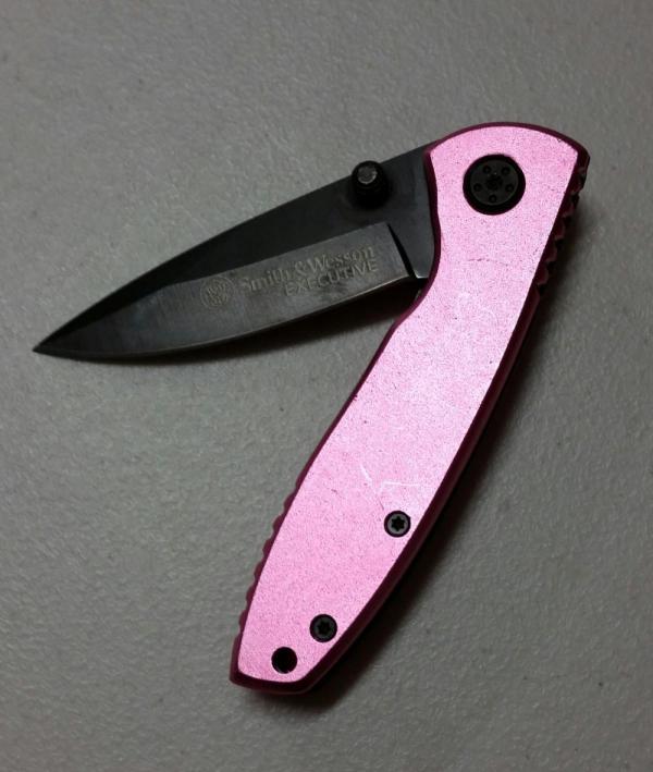 S & W Pink Executive Liner Lock S & W Pink Executive Liner Lock
