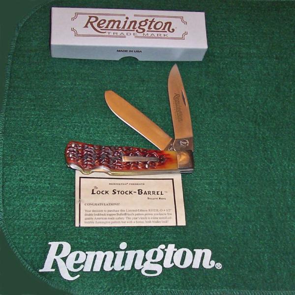 2011 Remington The Lock Stock-Barrel R1123L Bullet Knife