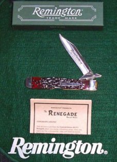 Mint 2007 Remington R1373 Renegade Bullet Knife