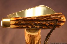Queen Cutlery Joe Pardue Revised Hawkbill   #97