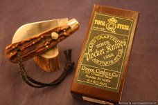 Queen Cutlery Joe Pardue Revised Hawkbill   #97