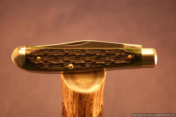 Queen Cutlery #51 Small Trapper Factory Sample 1 of 1.   #1312