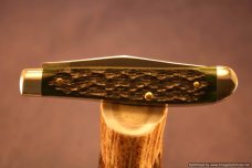 Queen Cutlery #51 Small Trapper Factory Sample 1 of 1.   #1312