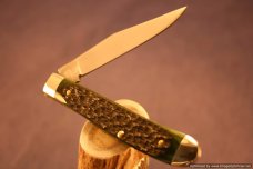 Queen Cutlery #51 Small Trapper Factory Sample 1 of 1.   #1312