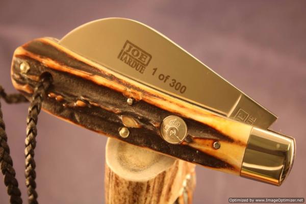 Queen Cutlery Joe Pardue Revised Hawkbill   #96
