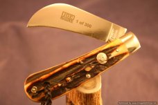Queen Cutlery Joe Pardue Revised Hawkbill   #96