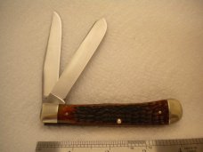 Case XX USA Trapper - 1st Model Stainless - Circa 1965-1969 - Pattern # 6254