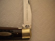 Case XX USA Trapper - 1st Model Stainless - Circa 1965-1969 - Pattern # 6254