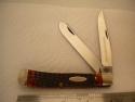 Case XX USA Trapper - Stainless - Circa 1965-1969 - Pattern # 6254 SSP - Nice Bone