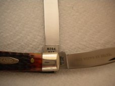 Case XX USA Trapper - Stainless - Circa 1965-1969 - Pattern # 6254 SSP - Nice Bone