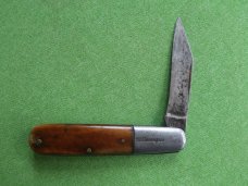 Cattaraugus Barlow 1159  with smooth bone handles      