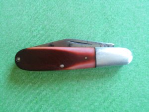 Robeson Suredge 2 blade Barlow Strawberry Delrin handles  Model #521179      Holiday Pricing!!!